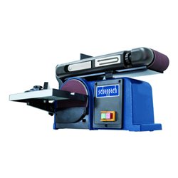 Scheppach Band- und Tellerschleifer BTS900 mit 3x Schleifbändern und Schleifscheibe