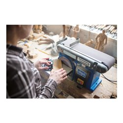 Scheppach Band- und Tellerschleifer BTS900 mit 3x Schleifbändern und Schleifscheibe