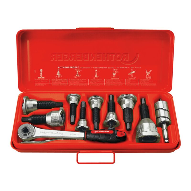 Rothenberger Aushalserset 1/2-5/8-7/8-1.1/8'