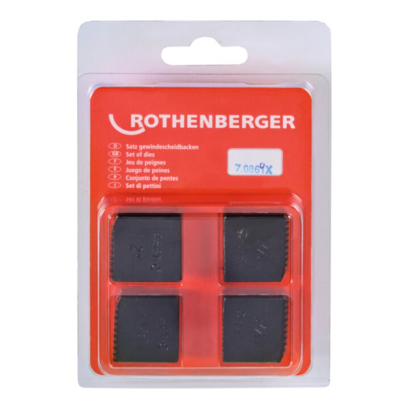 Rothenberger Gewindeschneidbacken, BSPT R 1.1/2'