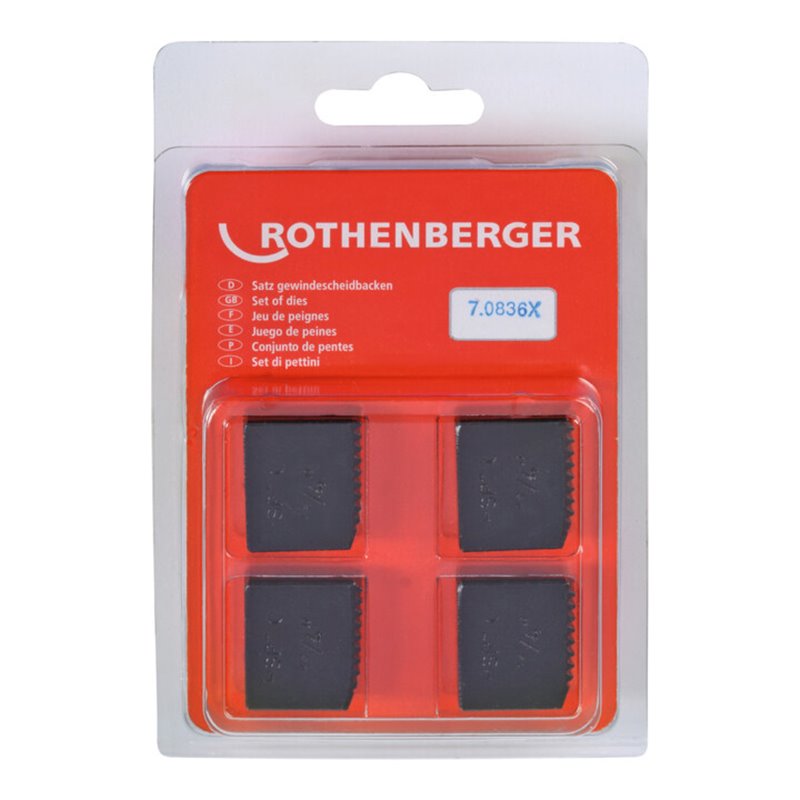 Rothenberger Gewindeschneidbacken, BSPT R 1.1/4'