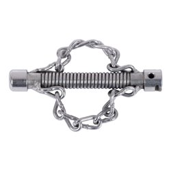 Rothenberger Kettenschleuderkopf mit 2 glatten Ketten, 16 mm