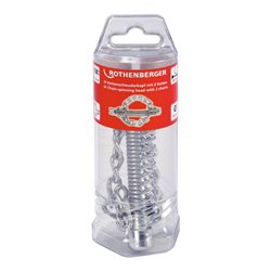 Rothenberger Kettenschleuderkopf mit 2 glatten Ketten, 16 mm