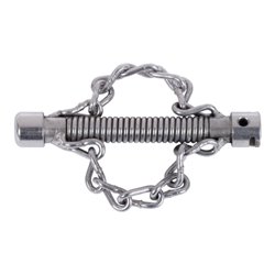 Rothenberger Kettenschleuderkopf mit 2 glatten Ketten, 16 mm