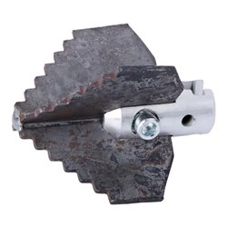 Rothenberger Kreuzblattbohrer, gezahnt mit 22 mm Kupplung, D75mm