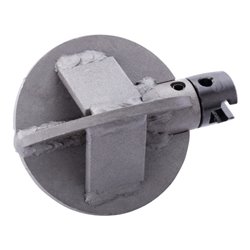 Rothenberger Kugelkopffräser mit 22 mm Kupplung, 4-Blatt, D75mm