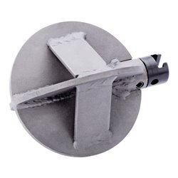 Rothenberger Kugelkopffräser mit 22 mm Kupplung, 4-Blatt, D95mm