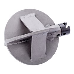 Rothenberger Kugelkopffräser mit 22 mm Kupplung, 4-Blatt, D95mm