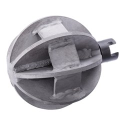 Rothenberger Kugelkopffräser mit 22 mm Kupplung, 8-Blatt, D90mm