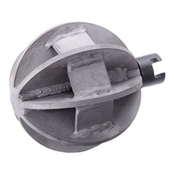 Rothenberger Kugelkopffräser mit 22 mm Kupplung, 8-Blatt, D90mm