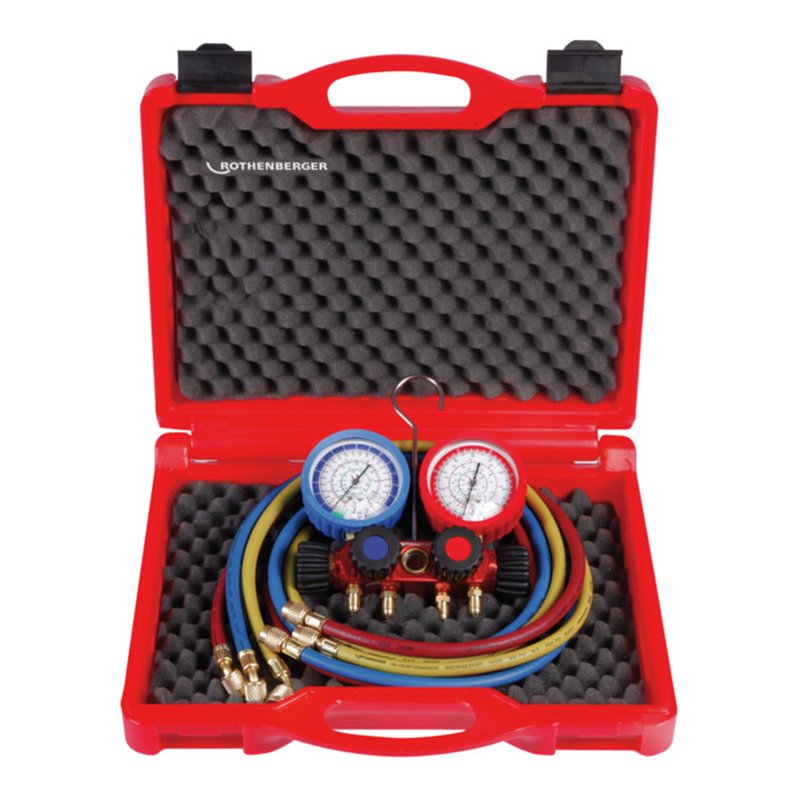Rothenberger Monteurhilfe-Set 4-Wege Stand.,R22-R407C