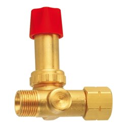 Rothenberger Propanregler, verstellbar, 0 - 6 bar, G 3/8' LH - G 3/8' LH