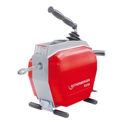 Rothenberger R550 Rohrreinigungsmaschine mit Spiralen/Werkzeugset 16 mm