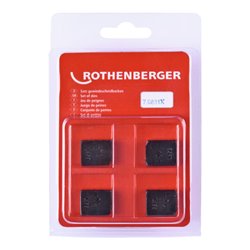 Rothenberger SC Schneidbacken, BSPT R, 1/4', 4 Stück