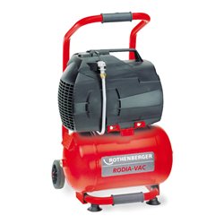 Rothenberger Vakuumpumpe, RODIA-VAC, 230 Volt mit 10 Liter Sicherheitstank