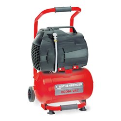 Rothenberger Vakuumpumpe, RODIA-VAC, 230 Volt mit 10 Liter Sicherheitstank