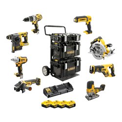 DEWALT Akku Combopack 18 V / 5 Ah (8-tlg.) DCK856P4-QW
