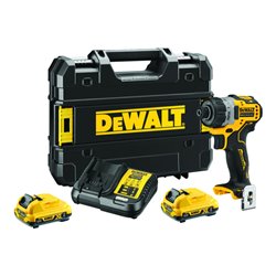DEWALT Akku-Schrauber (1/4') 12V / 2Ah DCF601D2-QW