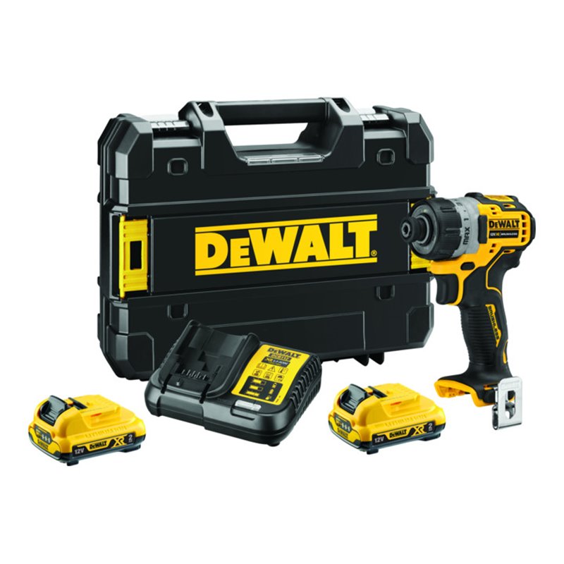 DEWALT Akku-Schrauber (1/4') 12V / 2Ah DCF601D2-QW