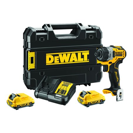 DEWALT Akku-Schrauber (1/4') 12V / 2Ah DCF601D2-QW