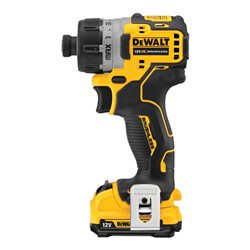 DEWALT Akku-Schrauber (1/4') 12V / 2Ah DCF601D2-QW