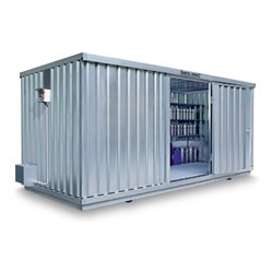 Säbu SAFE Tank 1700,(Außenaufstellung) Verzinkt, montiert