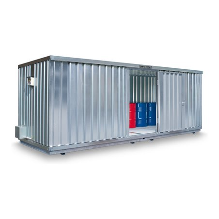 Säbu SAFE Tank 1900,(Außenaufstellung) Verzinkt, montiert