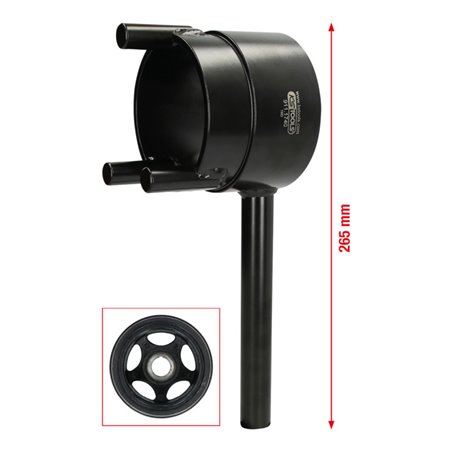 KS Tools Riemenscheiben-Gegenhalte-Schlüssel für Mercedes, 265 mm