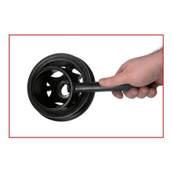 KS Tools Riemenscheiben-Gegenhalte-Schlüssel für Mercedes, 265 mm