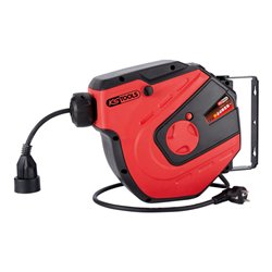 KS Tools Werkstatt-Kabelaufroller, 15m, 1,5mm2