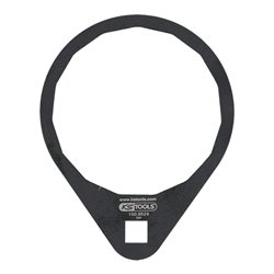 KS Tools Ölfilterschlüssel 3/8 Zoll Durchmesser 74,5 mm / 15 Flächen