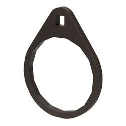 KS Tools Ölfilterschlüssel 3/8 Zoll Durchmesser 74,5 mm / 15 Flächen