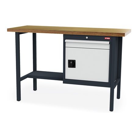 STIER Werkbank mit 1 Schublade und 1 Tür