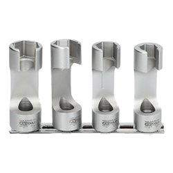 KS Tools Spezial-Einspritzleitungs-Schlüssel-Satz 3/8 Zoll, 4-tlg