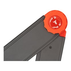 STIER Digitaler Winkelmesser SDW 450 LCD-Display ±0,1° Aluminium 450 mm