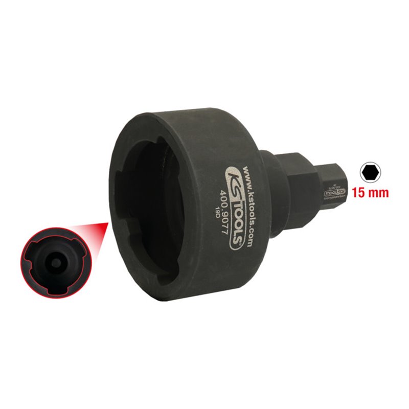 KS Tools Hochdruckpumpenrad-Abzieher für VAG, 2-tlg