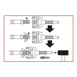 KS Tools Sicherungsring-Spannwerkzeug, 5-50mm