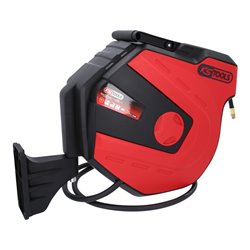 KS Tools Automatischer Druckluftschlauch-Aufroller, Durchmesser 10mm x 15m