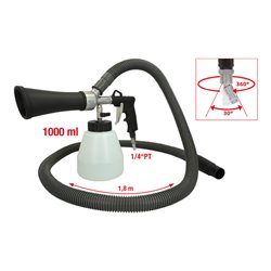 KS Tools Druckluft-Reinigungs-Pistolen-Satz mit Absaugvorrichtung, 3-tlg