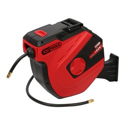 KS Tools Automatischer Druckluftschlauch-Aufroller, Durchmesser 13mm x 15m