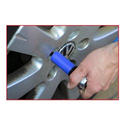 KS Tools Felgenschloss-Ausbohr-Satz, 16-tlg