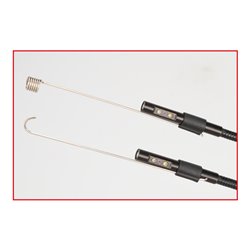 KS Tools HD-Videoskop-Satz mit Durchmesser 4,5 mm 0 Grad und 90 Grad HD Frontkamera-Sonde, umschaltbar, 7-tlg