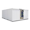 FLADAFI® Materialcontainer-Kombination Modell IC 1560, isolierter Boden