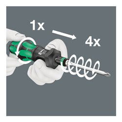 Wera Kraftform Kompakt Turbo 1, 18-teilig