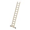 MUNK Stufen-Anlegeleiter Holz mit Traverse 12 Stufen