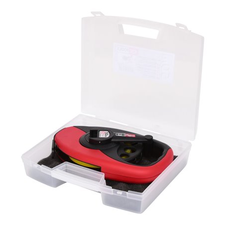 KS Tools Rahmenbandmaß mit gelbem Stahlband, Kunststoffgehäuse