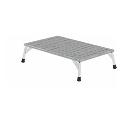 MUNK Arbeitspodest Aluminium-Warzenblech 1 Stufe