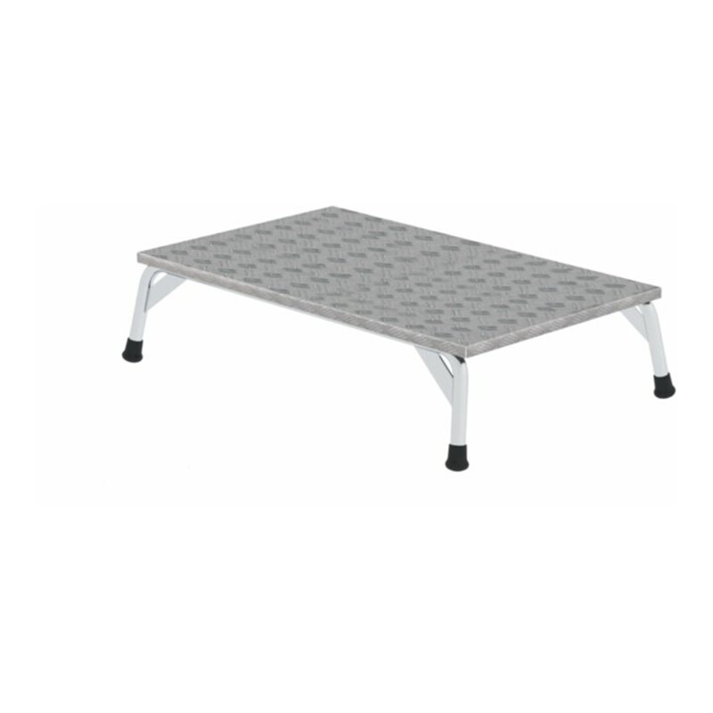 MUNK Arbeitspodest Aluminium-Warzenblech 1 Stufe