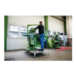 MUNK Arbeitspodest Aluminium-Warzenblech 1 Stufe