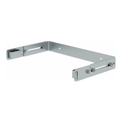 MUNK Wandhalter U-Bügel, verstellbar 275-375mm, Stahl verzinkt